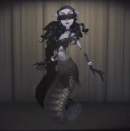 Dream Witch Rolls 4-Sided Dice Emote