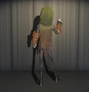 Mercenary Old In-Game Model Back View