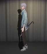 LU GUANG In-Game Model Left-Side View.