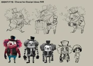 Mischievous Joker and Margaretha Puppet Concept Art (link)