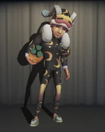 Sleeping Mr. Bunny In-Game Model Front View