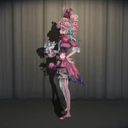 Ms. Saucer In-Game Model Left View.