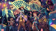 2nd Anniversary Art by Kevin Hong (Facebook)