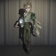 Classic Green In-Game Model Front View