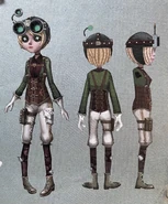 Dark Forest Hunter Concept Art from the Official Japanese Art Book