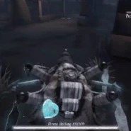 Frozen Heart projectile effect.