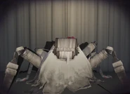 Lady Bed Sheet In-Game Model Back View