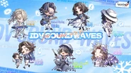 C107 Soundwave - Sound Waves In Winter Chibi Merchandise (Twitter)