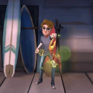 The Swimming Crab, Large