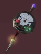 Appearance changes from the Dormant Koi costume.