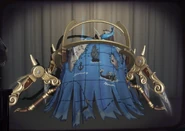 Mercator Projection Back Side View