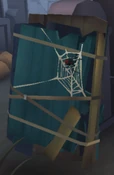 RedChurchEasterEggPalletSpider
