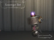 Scavenger Bot In-Game Model Right-Side View.