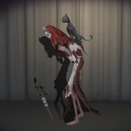 Dahlia In-Game Model Left View.