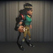 Flint In-Game Model Right-Side View