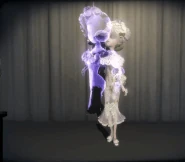 Farewell emote in Song of the Ocean color, while wearing the matching costume Tonight or Never