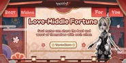 New Year's 2023 Fortune Stick: Love - Middle Fortune