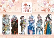 Sweets Paradise 7th Anniversary Cafe Merchandise Artwork by @murakaruki (Twitter)