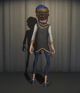 Rhythmless Tune In-Game Model Back View