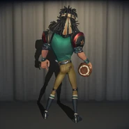 Flint In-Game Model Back View