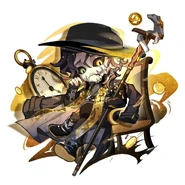 Gold Foil Chibi Artwork (WeChat)