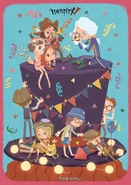 Half-Year Anniversary Poster by 陈阿凸TUTU (Weibo)