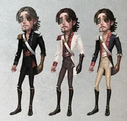 White Sail Concept Art from the Official Japanese Art Book along with Black Mast and Ocean Blue