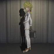 Solemn White In-Game Model Left View.