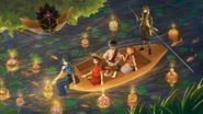 2021 Loy Krathong (ลอยกระทง) Artwork (Facebook)