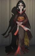 Geisha Worn Clothes In-Game Model Front View