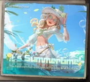 "It's Summertime!" - Sea Salt Mocktail In-Game Poster