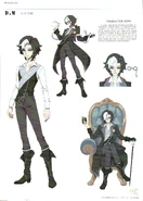 2nd Artbook Concept Art of "D.M.".