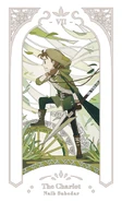 Arcana Series Tarot Card The Chariot Artwork by @ZRe00