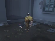 A Phantom summoned in game. Notice the red ring below it, slowly disappearing before it begins moving.