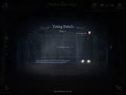 Voting Details Menu