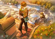 PostmanBirthday2023CN.jpg (2.95 MB) "He said that if there were an accident, Wick would send this letter to me." - 2023 Postman Chinese Birthday Art (Weibo)