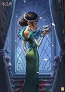 ZouzouPoster.jpg (2.35 MB) "Wherever she goes, she defines beauty. While her Emerald painted dress is design to make people green with jealousy, the gems she holds are made for royalty." - Zouzou Poster (Twitter)
