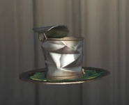 Back view of the Dish