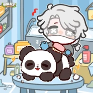 2025 Shuāngjiàng (霜降) Panda Artwork (Weibo)