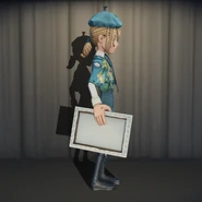 Clovis In-Game Model Right View.