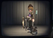 Paperboy In-Game Model Left-Side View.