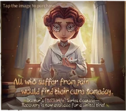 "All who suffer from pain would find their cure someday" - Recovery In-Game Poster