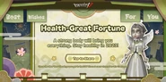 New Year's 2023 Fortune Stick: Health - Great Fortune