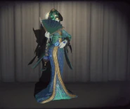 Green Peacock Idle Animation