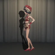 Petal-lobed Mirror In-Game Model Left View.