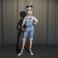 Island Guide In-Game Model Front View.