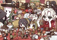 Global 2nd Anniversary Artwork by @marumoriaki (Facebook)