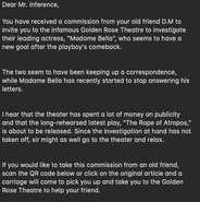DMCommissionCN.png (153 KB) DM's Commission Letter to Mr. Inference (from the Chinese version of the event)