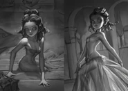 Salome Poster Concept Art by 白狩Weiss (ArtStation)