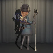 Record Player on its matching costume Sound Wave